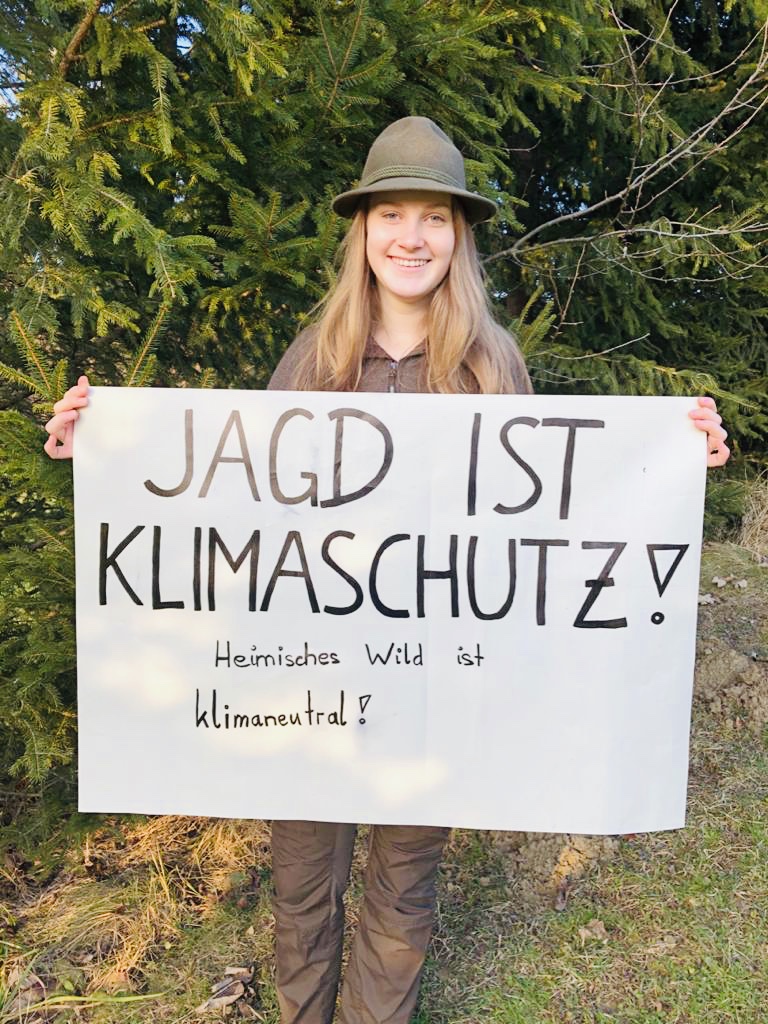 Jagd ist Klimaschutz und heimisches Wildbret ist klimaneutral!